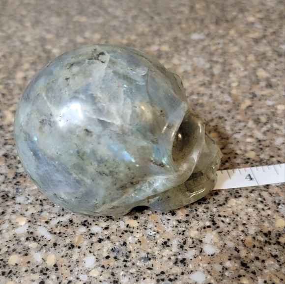 Labradorite Skull - Picture 5 of 6
